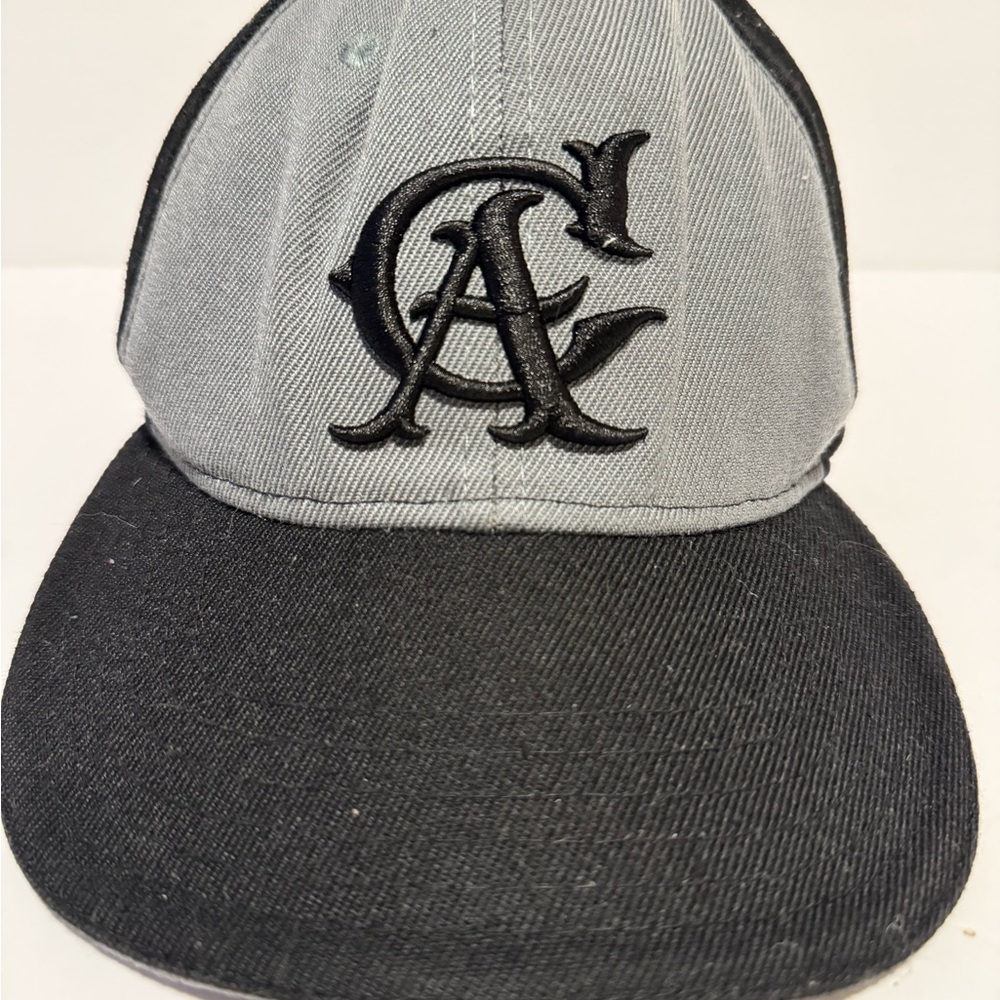 Dyse One Collection Anaheim California Angels MLB Hat Cap OS Gray & Black